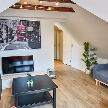 Hd Topfloor شقة برغن